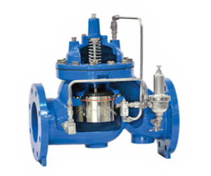 Anti-cavitation control valve