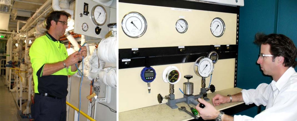 Gauge calibration laboratory