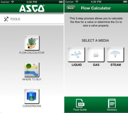 ASCO Flow Calculator - combined
