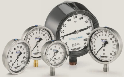 Ashcroft pressure gauges