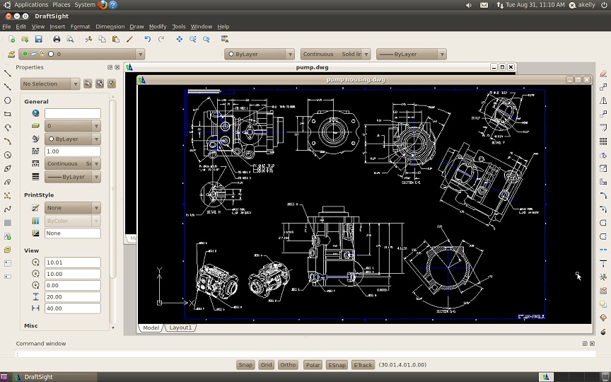 DraftSight CAD tool