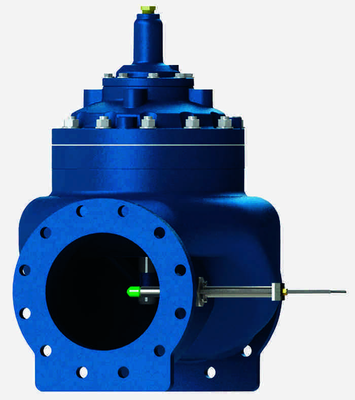 Flow metering valve for reservoir filling application