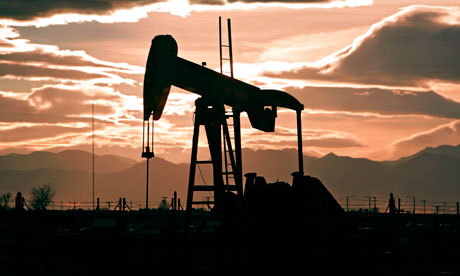 fracking oil pump