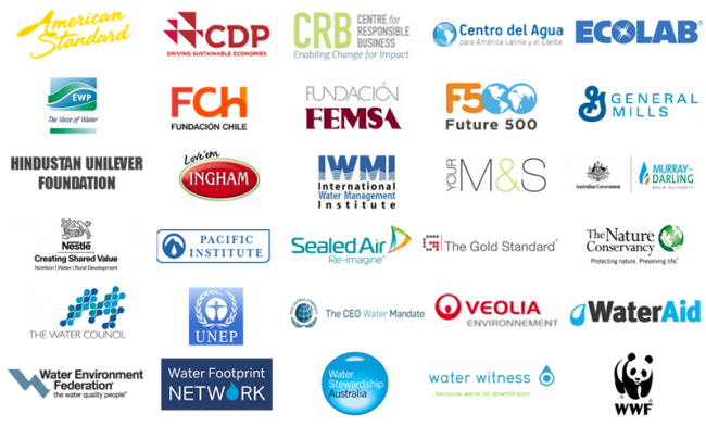 Water Stewerdship - Founding partners logos