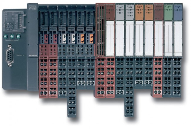 Mitsubishi electric ST series distributed io modules
