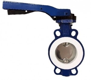 PTFE lined butterfly valves